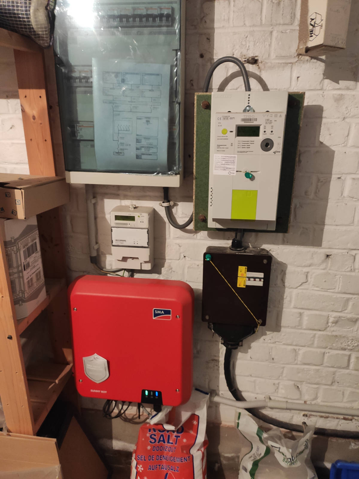 Pose onduleur SMA SunnyBoy 5.0