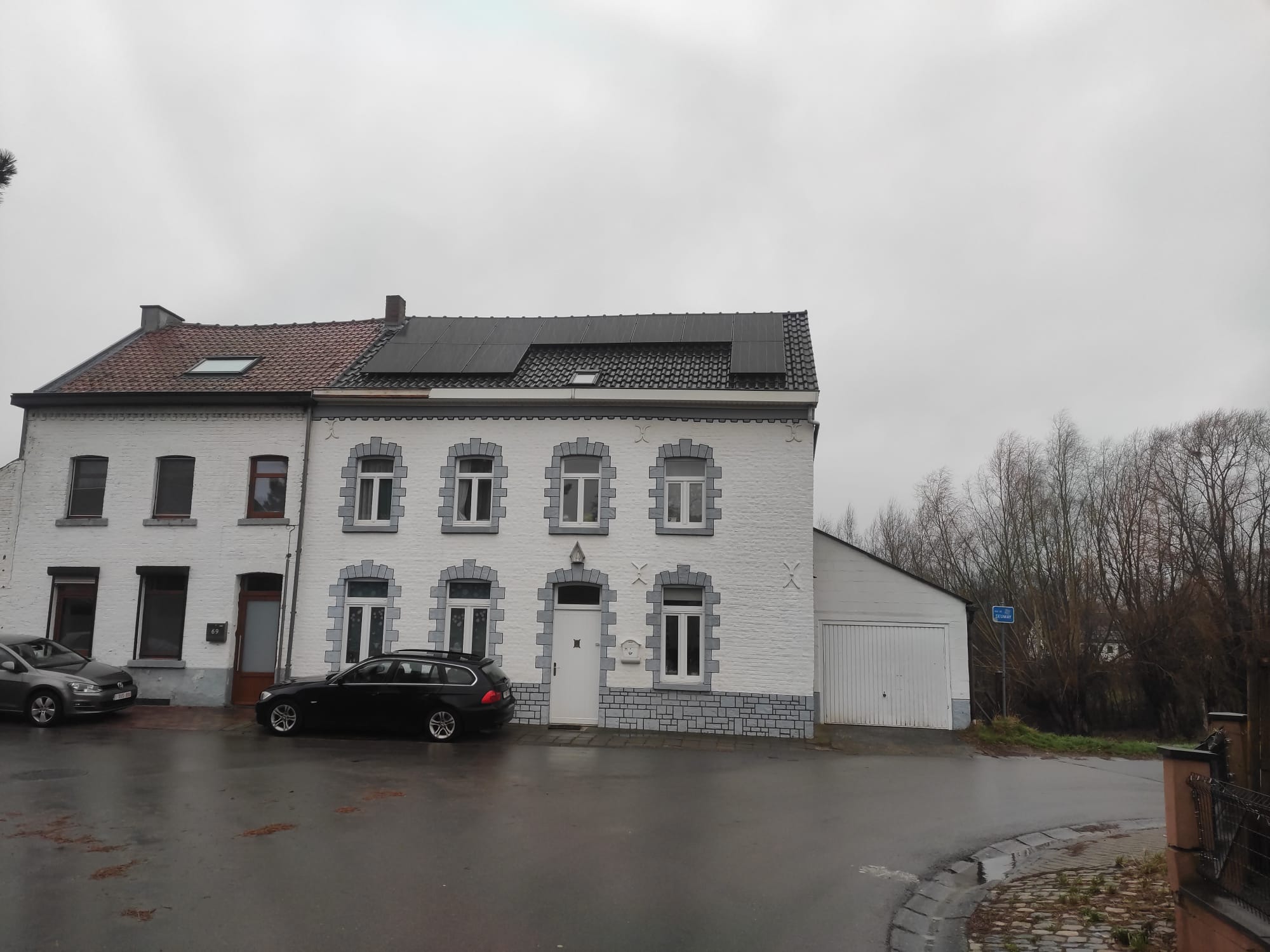 12 panneaux Trina Solar Bifacial