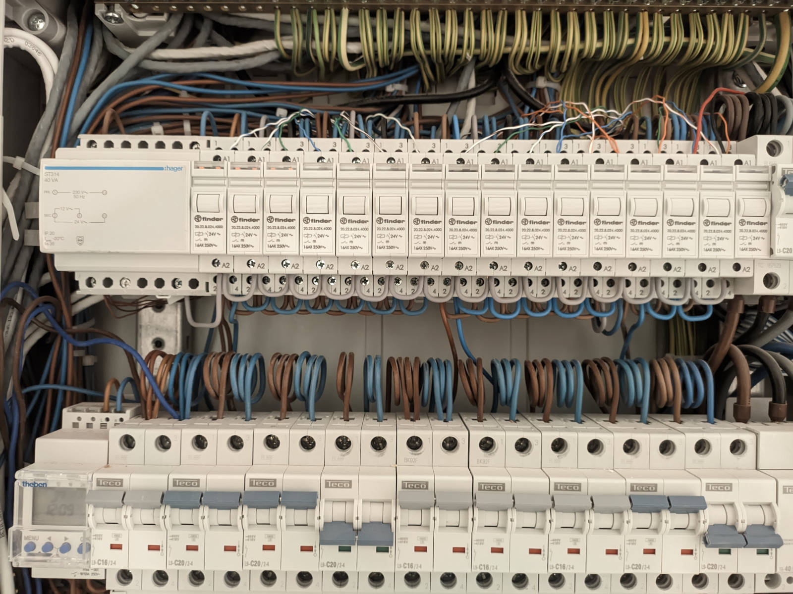 Installation télérupteurs